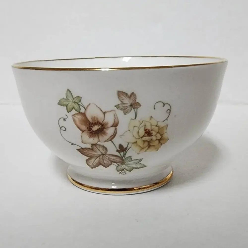 Marlborough Sugar and Creamer Bone China Made in England